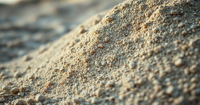 Areia de Construção: Tipos e Aplicações